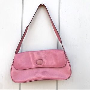 Vintage Cristian Italy Leather Shoulder Bag